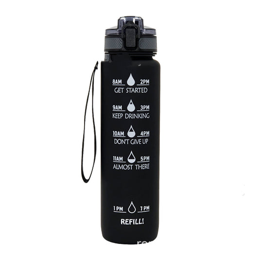 HydroGlow™ Motivations-Trinkflasche – Dein täglicher Hydration-Coach