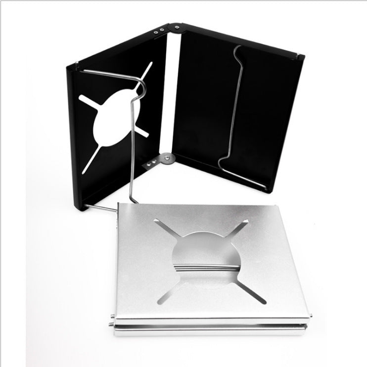 Camping-Gaskocher mit integrierter Arbeitsfläche