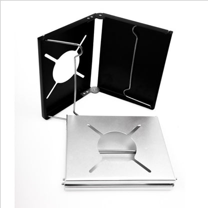 Camping-Gaskocher mit integrierter Arbeitsfläche