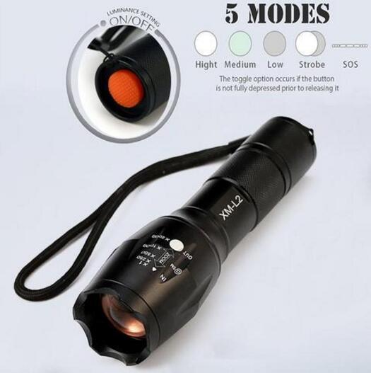 Zoom-Taschenlampe XM-L2