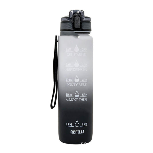 HydroGlow™ Motivations-Trinkflasche – Dein täglicher Hydration-Coach